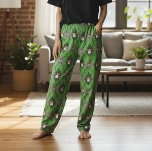 Green Star Wars Pajama Pants